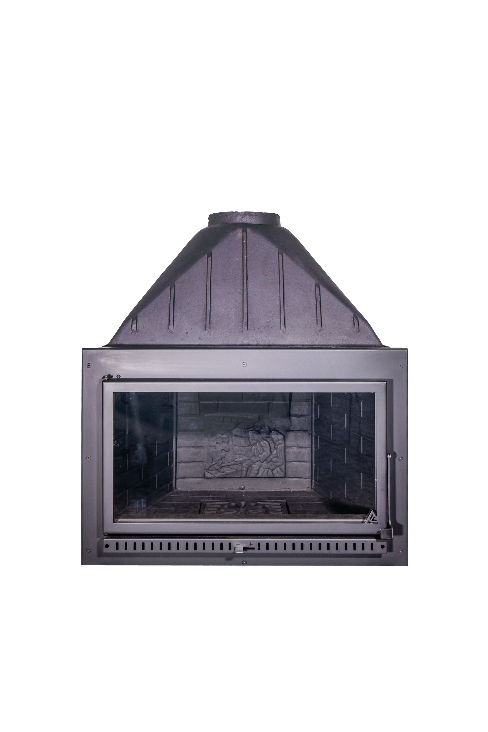 T80 Flat Ανοιγόμενη πόρτα - Swinging door (Κλειστού τύπου - Closed hearth)-1-min